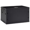 vidaXL 6U Wall Mounted Network Cabinet 19 IP20 600x450x350 mm