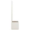 vidaXL Garden Planter White 36 x 36 x 140 cm Polypropylene