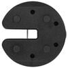 vidaXL Gazebo Weight Plates 4 pcs Black 220x50 mm Concrete