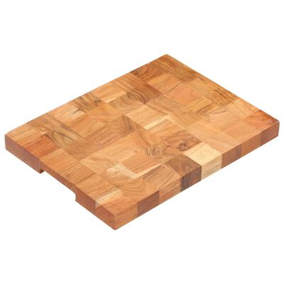 vidaXL Chopping Board 40x30x3.8 cm Solid Acacia Wood