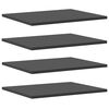 vidaXL Bookshelf Boards 4 pcs Grey 40x50x1.5 cm Engineered Wood