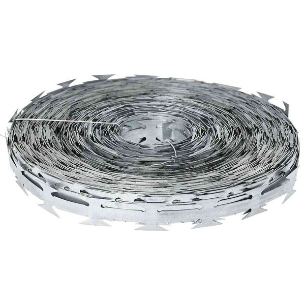 vidaXL Razor Concertina Wire Galvanised Steel 500 m