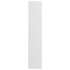 vidaXL Wall Shoe Cabinet White 80x18x90 cm Engineered Wood