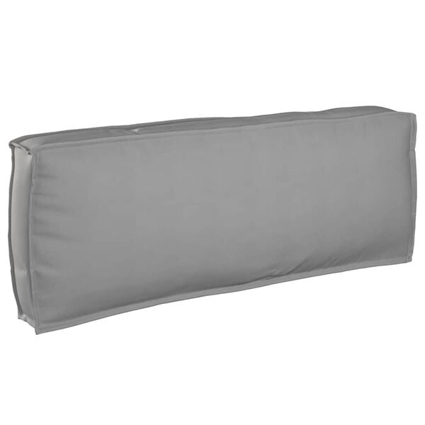 vidaXL Pallet Cushion Set 2 pcs Grey Oxford Fabric