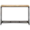 vidaXL Console Table 110x35x75 cm Solid Mango Wood