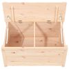 vidaXL Bench 80x41x77 cm Solid Wood Pine