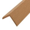 vidaXL 5 pcs Decking Angle Trims WPC 170 cm Teak Colour