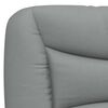 vidaXL Headboard Cushion "Hvar" Light Grey 100 cm Fabric