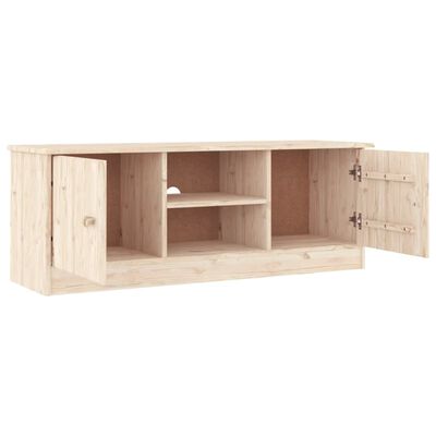 vidaXL TV Cabinet ALTA 112x35x41 cm Solid Wood Pine