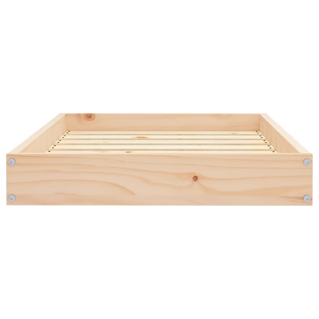 vidaXL Dog Bed 71.5x54x9 cm Solid Wood Pine