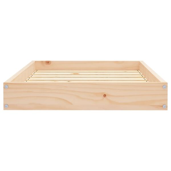 vidaXL Dog Bed 71.5x54x9 cm Solid Wood Pine