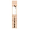 vidaXL Playhouse with Climbing Wall Solid Wood Pine