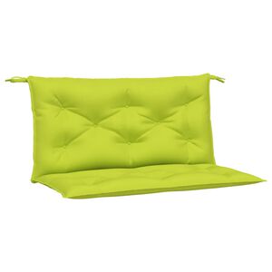 vidaXL Garden Bench Cushions 2pcs Bright Green 100x50x7 cm Oxford Fabric