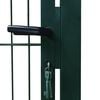 vidaXL 2D Fence Gate (Single) Green 106 x 170 cm