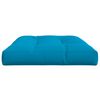vidaXL Pallet Cushion Blue 120x80x12 cm Fabric