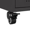 vidaXL Sideboard Black 36x39x72 cm Steel