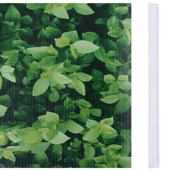 vidaXL Garden Privacy Screen PVC 35x0.19 m Green
