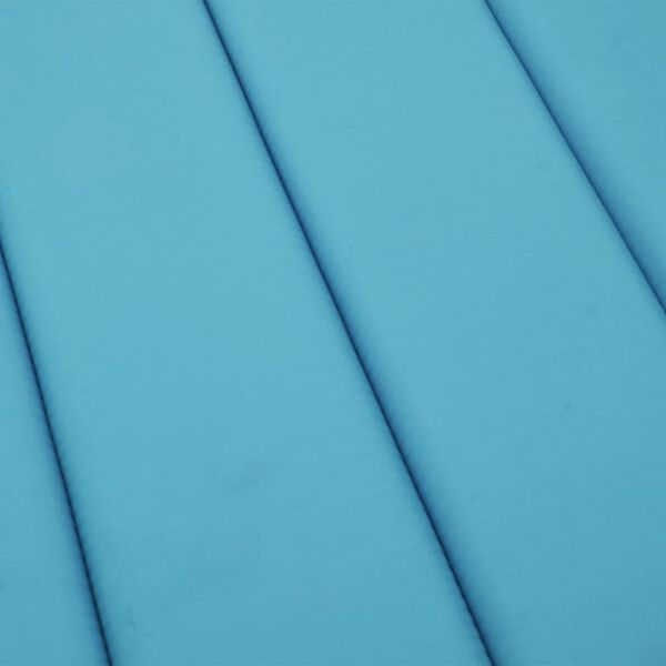 vidaXL Sun Lounger Cushion Turquoise Oxford Fabric