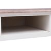 vidaXL Writing Desk Brown 110x45x76 cm Wood