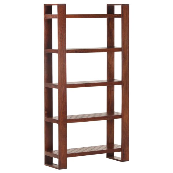 vidaXL Book Cabinet Honey Brown 85x30x166 cm Solid Acacia Wood