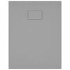 vidaXL Shower Base Tray SMC Grey 90x70 cm
