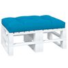 vidaXL Pallet Cushion Blue 120x80x12 cm Fabric