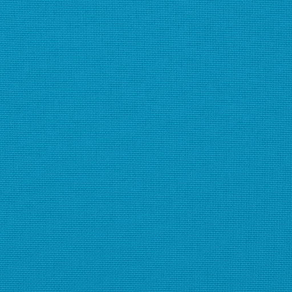 vidaXL Lowback Chair Cushions 2 pcs Light Blue Oxford Fabric