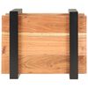 vidaXL Bedside Cabinet 50x40x40 cm Solid Acacia Wood