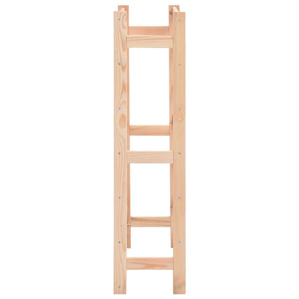 vidaXL Wine Rack for 42 Bottles Pinewood