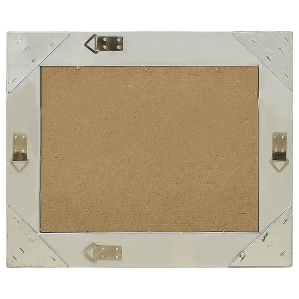 vidaXL Wall Mirror Baroque Style 60x40 cm Silver