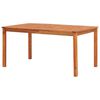 vidaXL 5 Piece Garden Dining Set with Cushions Solid Acacia Wood