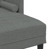 vidaXL Sofa Set Dark Grey 173 x 131 x 67 cm Fabric