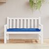 vidaXL Garden Bench Cushion Blue 120x50x7cm Oxford Fabric