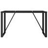 vidaXL Dining Table Legs O-Frame 140x60x73 cm Steel