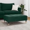 vidaXL Footstool Dark Green 77x55x31 cm Velvet