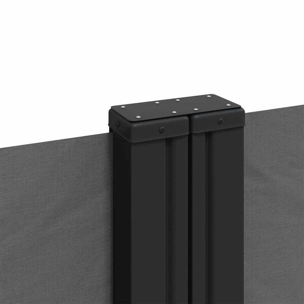 vidaXL Retractable Side Awning Anthracite 200x600 cm