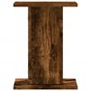 vidaXL Plant Stands 2 pcs Smoked Oak 30x30x40 cm Engineered Wood