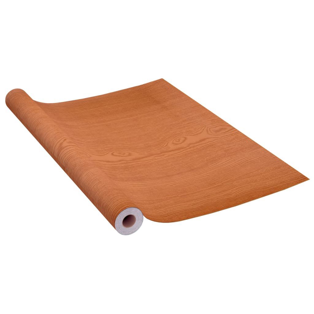 vidaXL Self-adhesive Door Films 4 pcs Light Oak 210x90 cm PVC