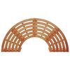 vidaXL Tree Bench Brown 160 x 160 x 45cm Solid Eucalyptus wood