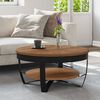 vidaXL Coffee Table 65x65x32 cm Solid Acacia Wood