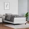 vidaXL Bed Frame without Mattress White Twin XL Faux Leather (US Only)