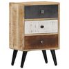 vidaXL Bedside Cabinet 40x30x60 cm Solid Mango Wood