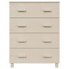 vidaXL Sideboard HAMAR Honey Brown 79x40x103.5 cm Solid Wood Pine