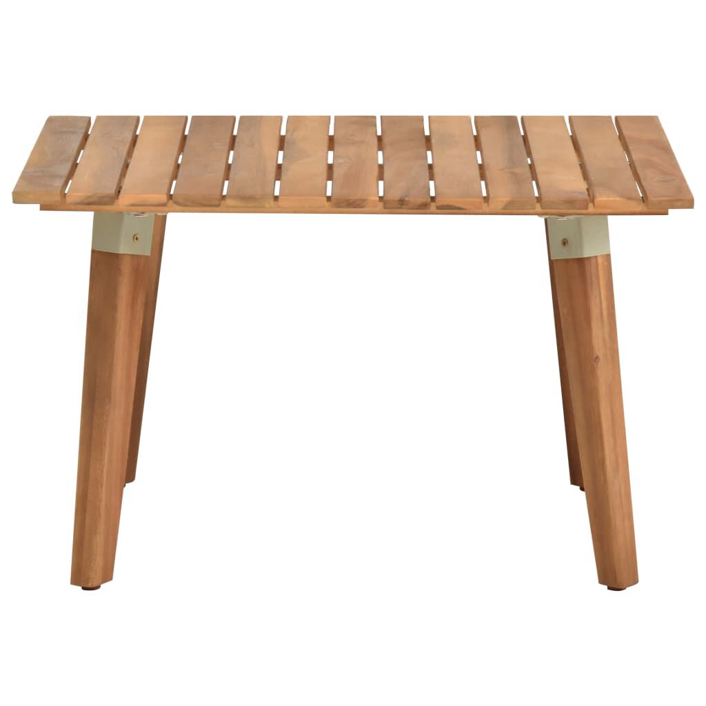 vidaXL Garden Coffee Table 60x60x36 cm Solid Acacia Wood