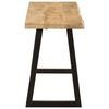 vidaXL Bench with Live Edge 105 cm Solid Wood Mango