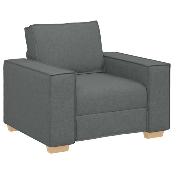 vidaXL Sofa Chair Dark Grey 100x78x84 cm Fabric