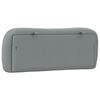 vidaXL Headboard Cushion "Hvar" Light Grey 100 cm Fabric