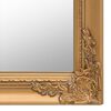 vidaXL Free-Standing Mirror Gold 45x180 cm