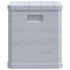 vidaXL Garden Storage Box 90 L Light Grey