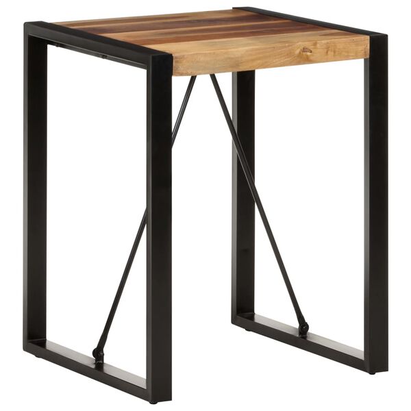 vidaXL Dining Table 60x60x75 cm Solid Acacia Wood